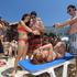 Tequila pool party
