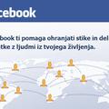 "Facebook ti pomaga ohranjati stike," piše na vstopni strani – nekaterim pa tudi