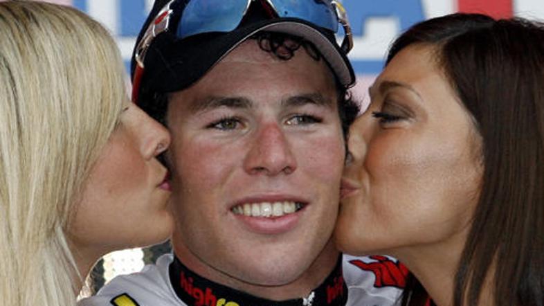 Mark Cavendish je bil najhitrejši v ciljnem sprintu.