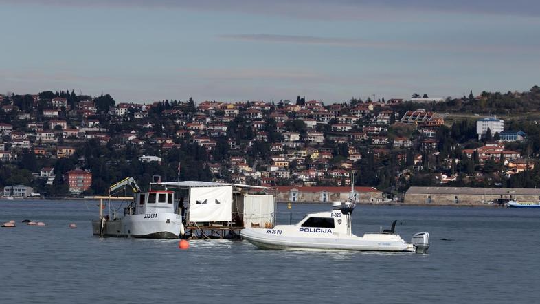 Hrvaški ribiči in hrvaška policija