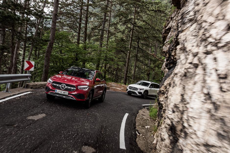 Mercedesova paleta SUV vozil | Avtor: Žiga Intihar