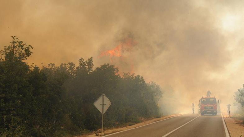 Požar na Hrvaškem