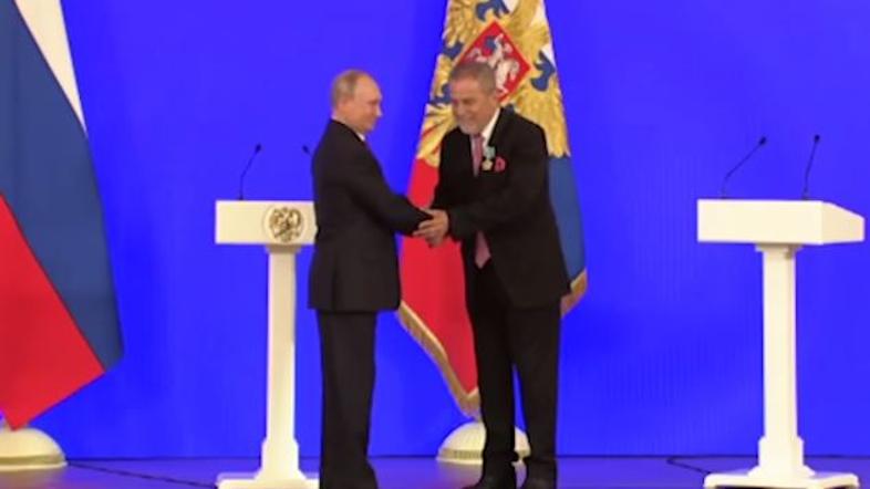 Vladimir Putin in Milan Bandić