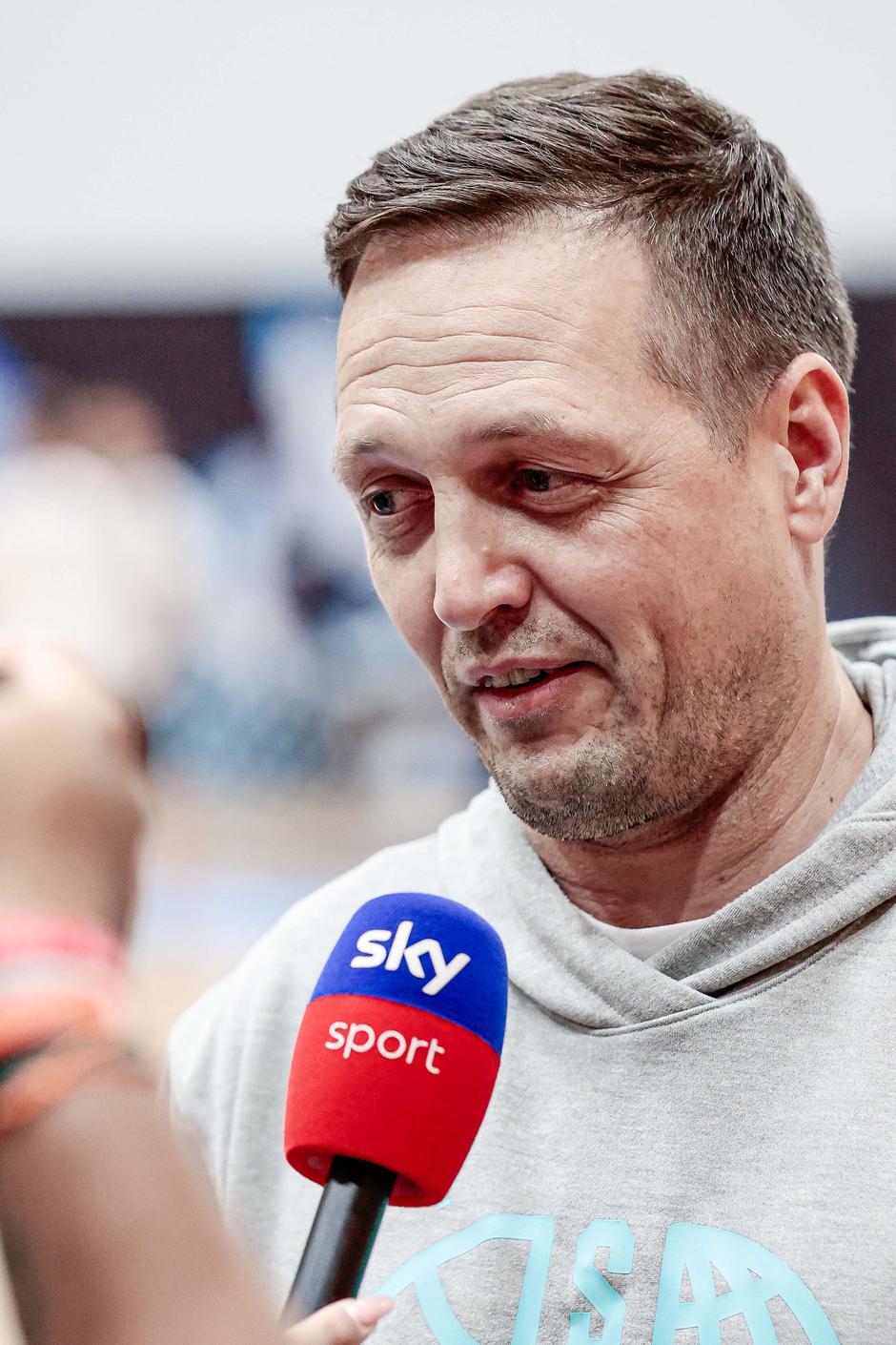 eurobasket 2025, trening slovenska košarkarska reprezentanca, aleksandar sekulić | Avtor: Saša Despot