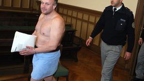 Stephen Casiraghi, sojenje, brisača