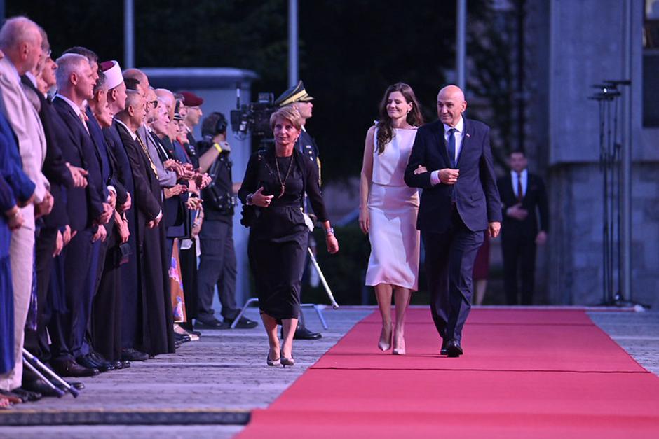urška bačovnik janša, janez janša | Avtor: Flickr/Vlada RS