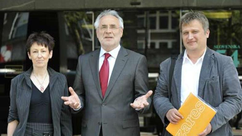 Nosilec kandidatne liste Ivo Vajgl je poudaril, da je Zares edina stranka, ki je