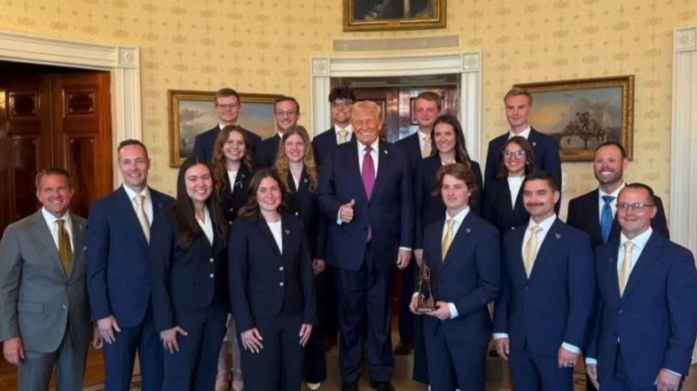 Hana Strakušek Donald Trump NCAA