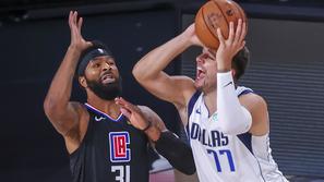 Marcus Morris Luka Dončić Clippers Mavericks