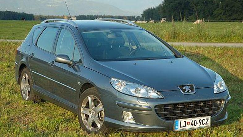 Peugeot 407 SW je še vedno zapeljiv in tehnološko napreden karavan, ki je z novi