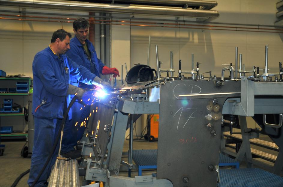 delavci proizvodnja varjenje