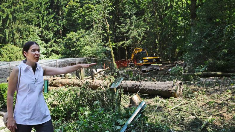 Ljubljana 02.07.2013 Barbara Mihelic, novinarska konferenca ZOO Ljubljana in MO 
