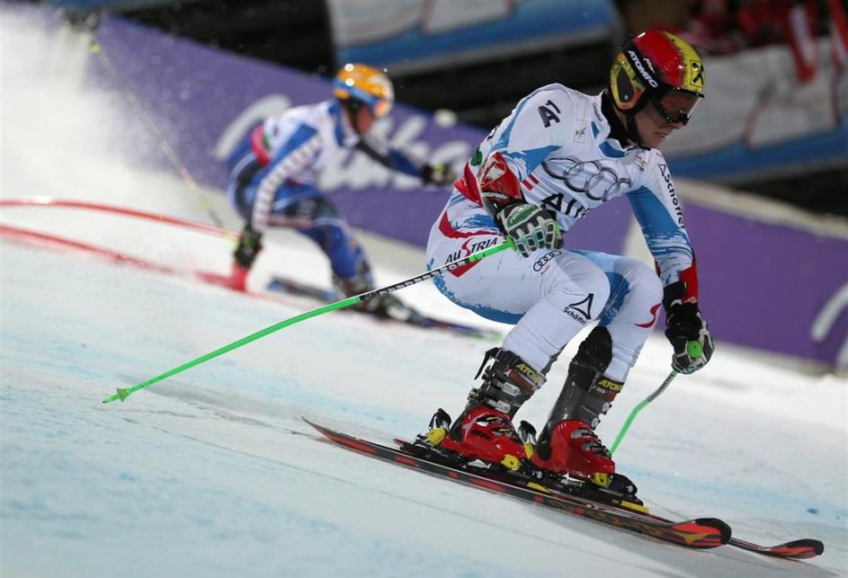 Hirscher Hargin Avstrija Švedska SP svetovno prvenstvo Schladming