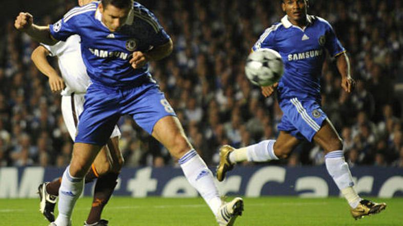 Frank Lampard je Chelsea povedel v vodstvo že v 14. minuti tekme proti Bordeauxu