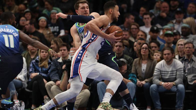 Ben Simmons in Luka Dončić