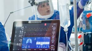 Covid-19, UKC Ljubljana