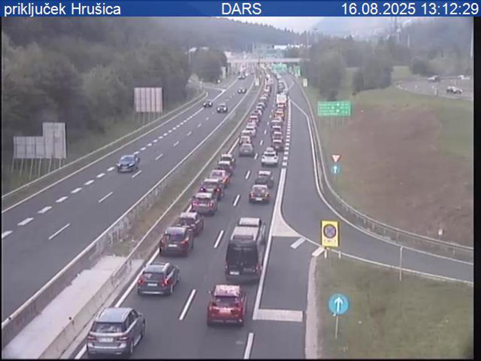 Zastoj na avtocesti, kolona | Avtor: pic