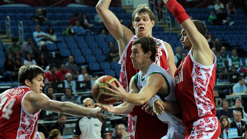 Voronov, Dragić in Mozgov