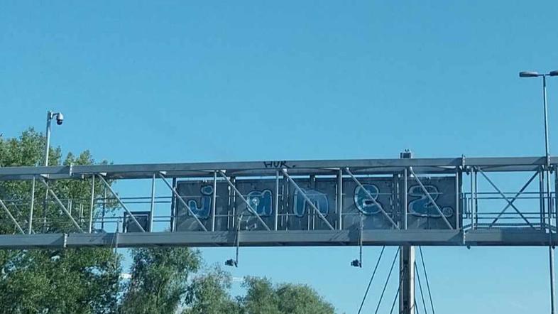 Grafiti na avtocestah