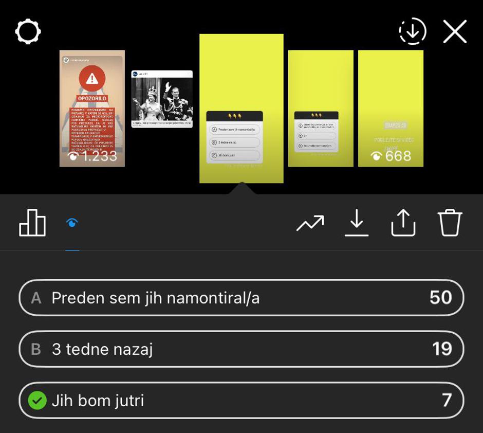 Vprašanje instagram | Avtor: Žurnal24 