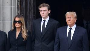 družina trump, barron trump