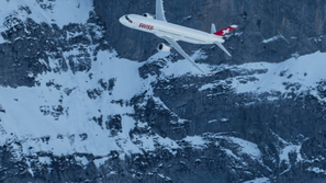 letalo SwissAir Wengen