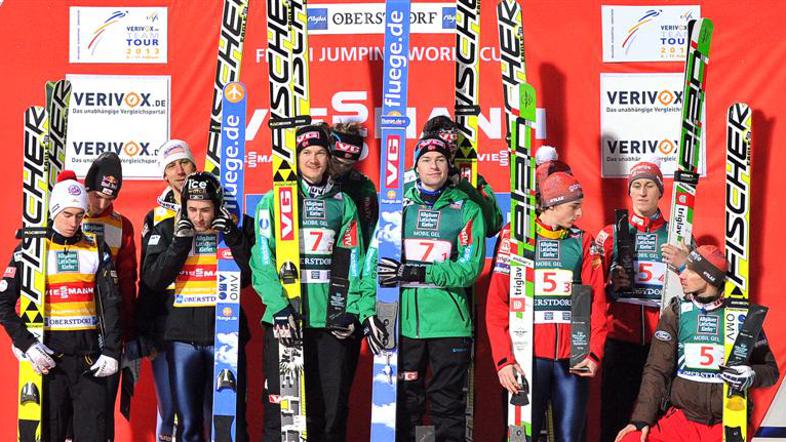 smučarski skoki poleti obersdorf norveška