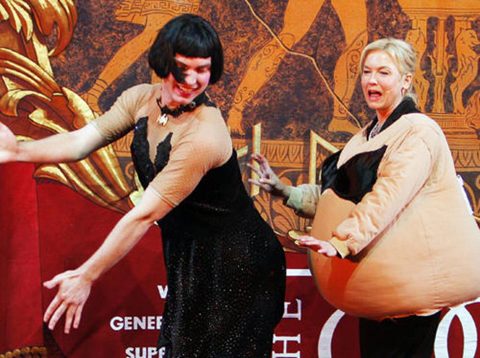 Renée Zellweger na podelitvi priznanja za harvardsko žensko leta.