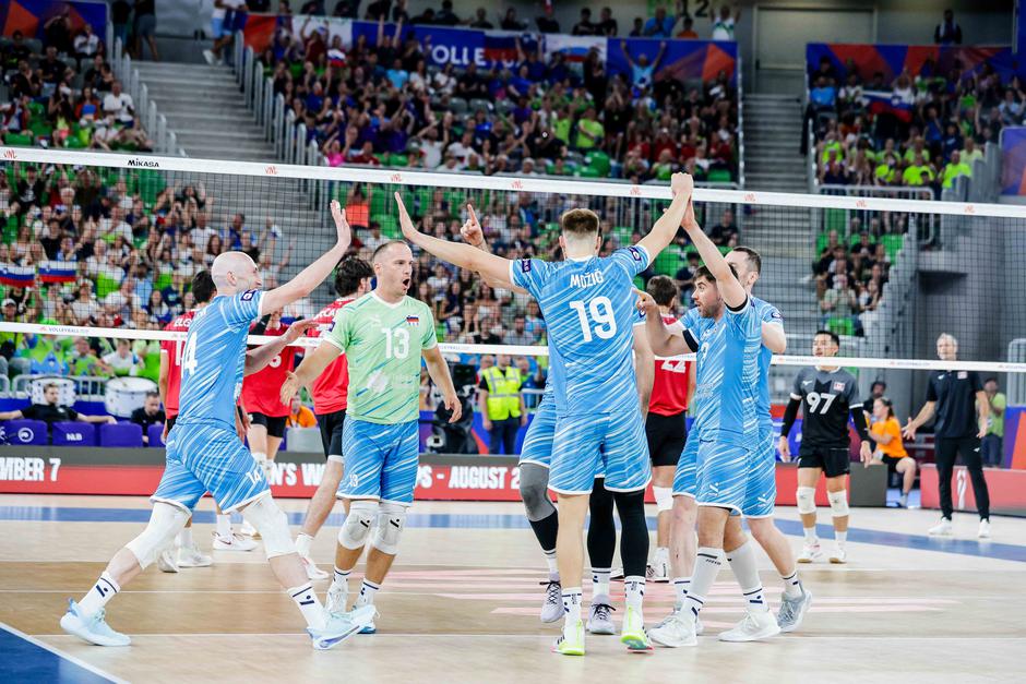 odbojka Liga Narodov Slovenija - Kanada | Avtor: Saša Despot