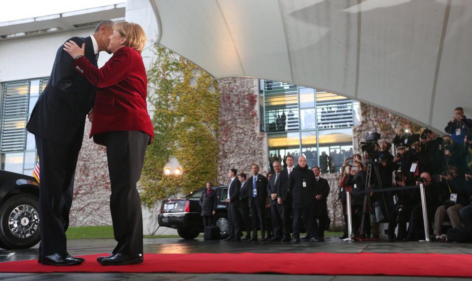 Barack Obama in Angela Merkel | Avtor: EPA