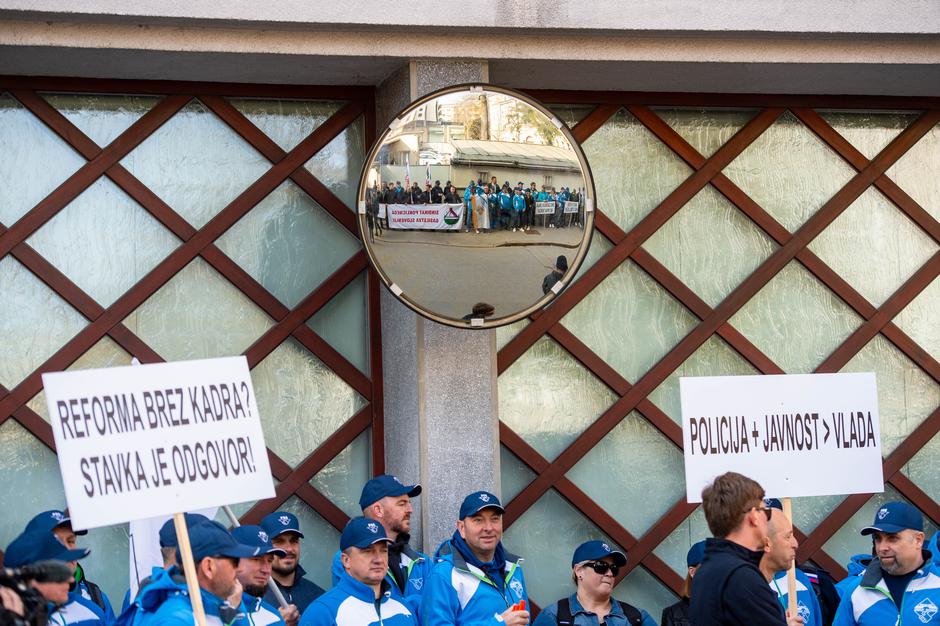 Stavka policije | Avtor: Anže Petkovšek