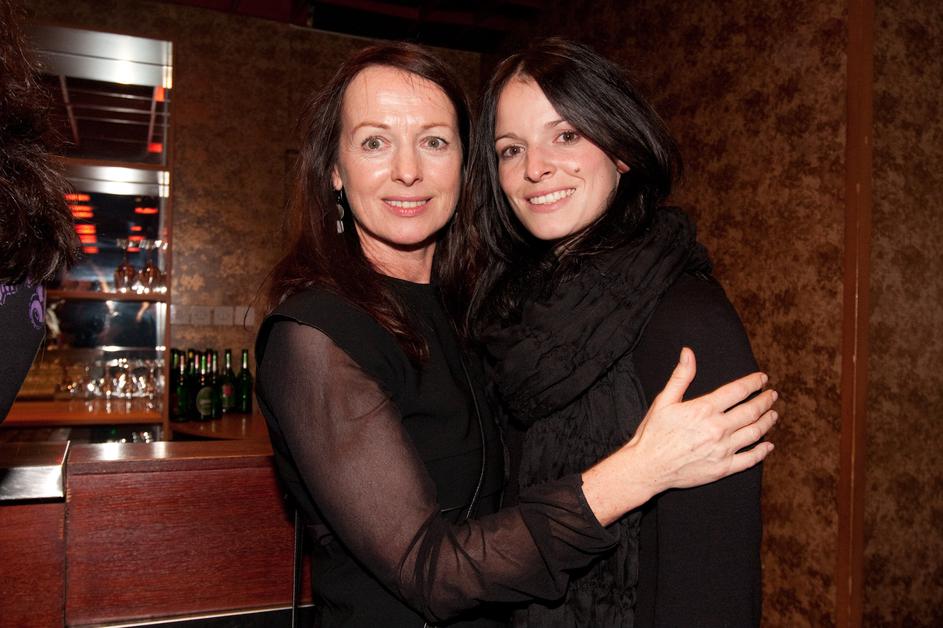 Igralka Ana Dolinar Horvat in njena mama Bernarda Oman