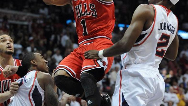 Derrick Rose in Joe Johnson