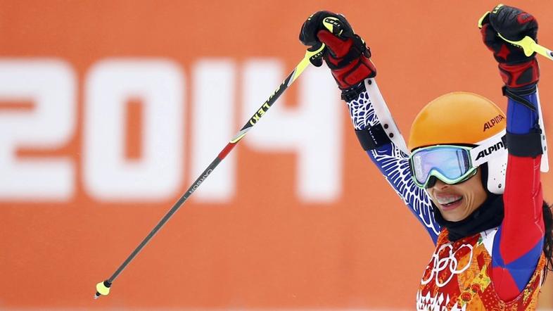 vanessa mae olimpijske igre veleslalom soči