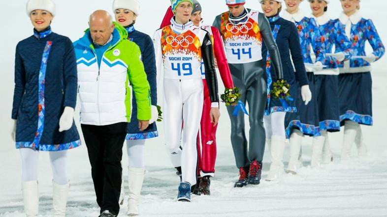 peter prevc janez kocijančič olimpijske igre soči