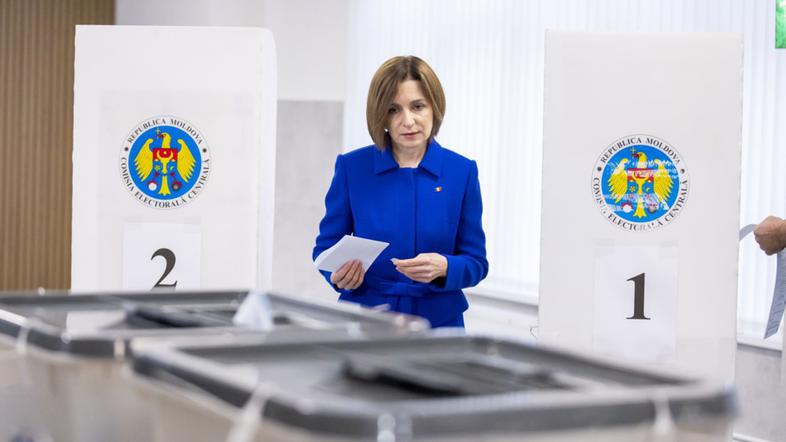Maia Sandu volive Moldavija