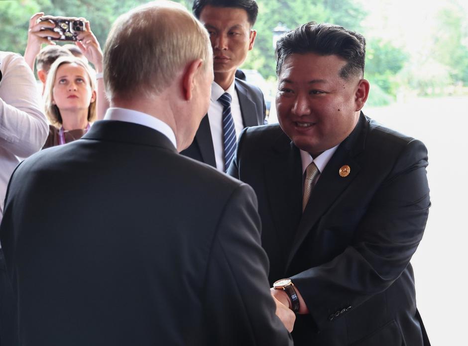 Kim Jong-un in Vladimir Putin | Avtor: Profimedia