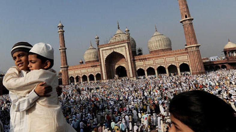 Indija je tretja država po številu muslimanskega prebivalstva.