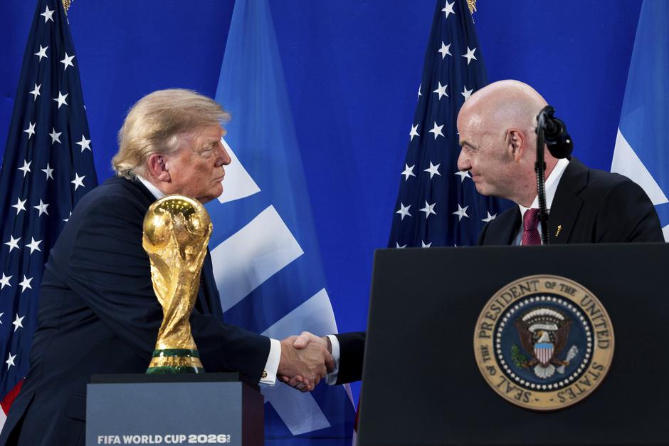 Donald Trump in Gianni Infantino | Avtor: Profimedia