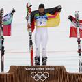 olimpijske igre Vancouver veleslalom srebrna Tina Maze podelitev šopek