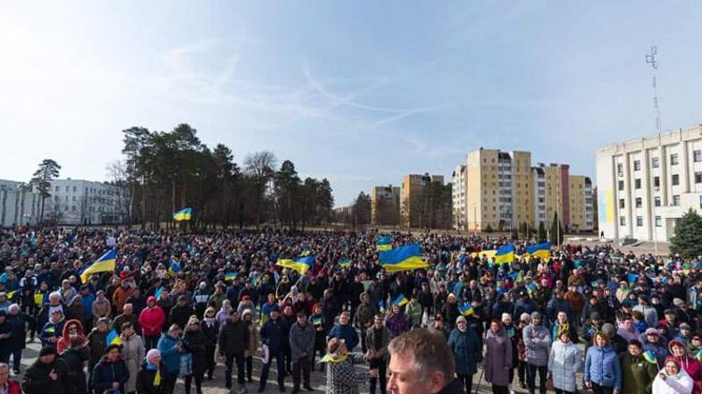 Slavutič protesti