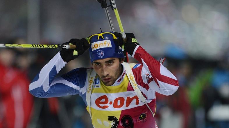 Martin Fourcade SP svetovno prvenstvo biatlon Nove Mesto posamična tekma na 20 k