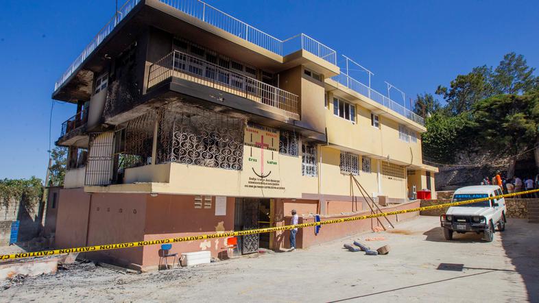 sirotišnica Haiti požar