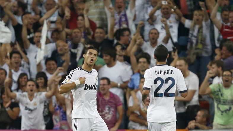 Cristiano Ronaldo Di Maria El Clasico Real Madrid Barcelona