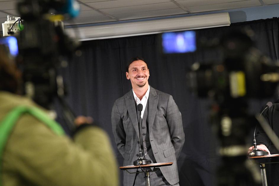 Zlatan Ibrahimović kip Malmö