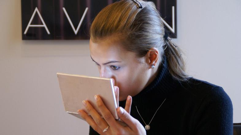 Tina je bila nad sodelovanjem navdušena. 