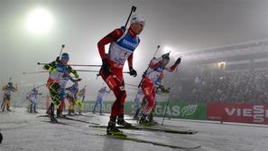 biatlon štafeta oberhof