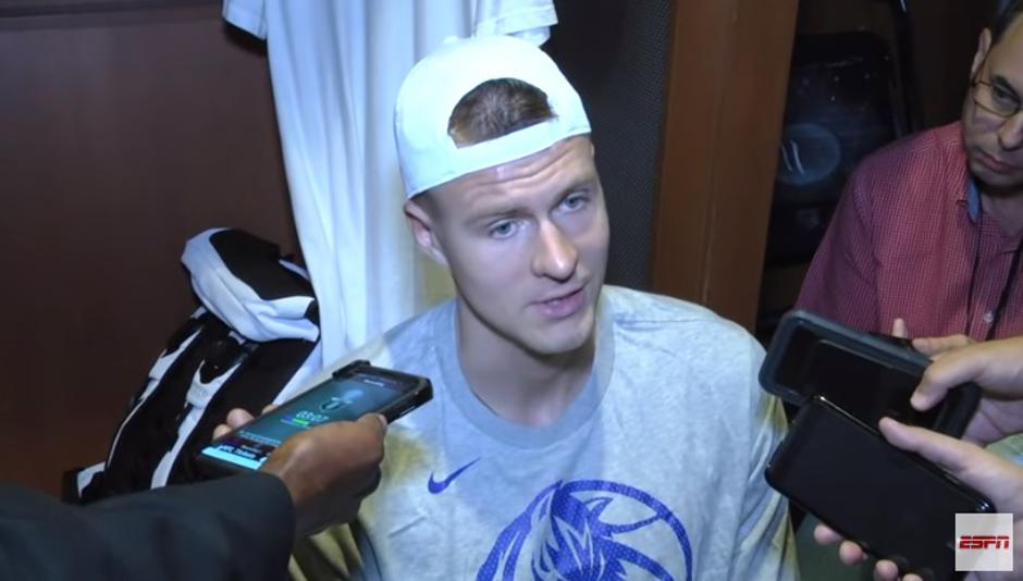 kristaps porzingis | Avtor: Print Screen 