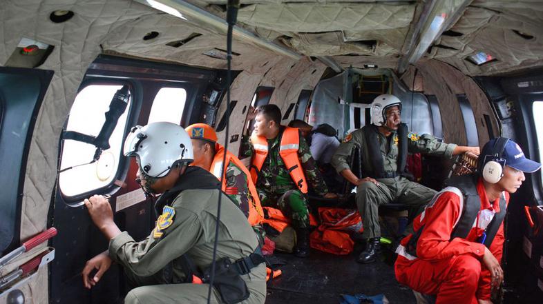 Reševalci letala Air Asia