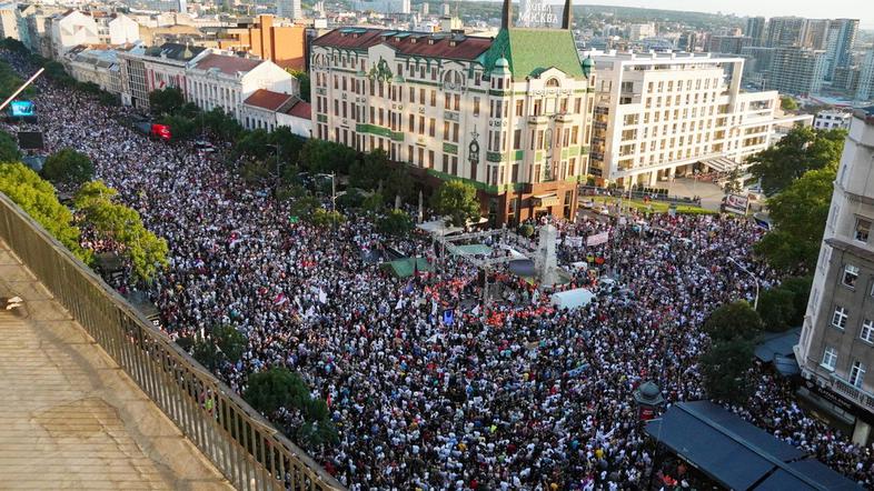 Beograd Srbija protest Rio Tinto